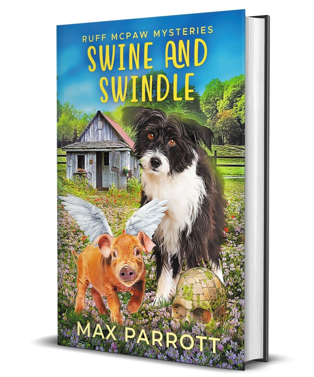 SWINE AND SWINDLE (HARDCOVER) - Max Parrott