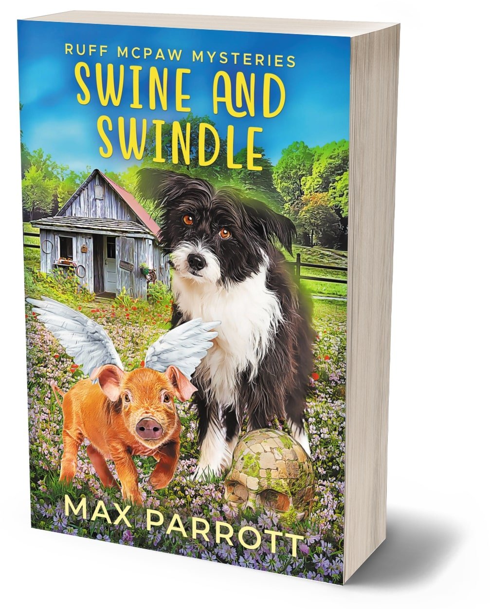 SWINE AND SWINDLE (PAPERBACK) - Max Parrott
