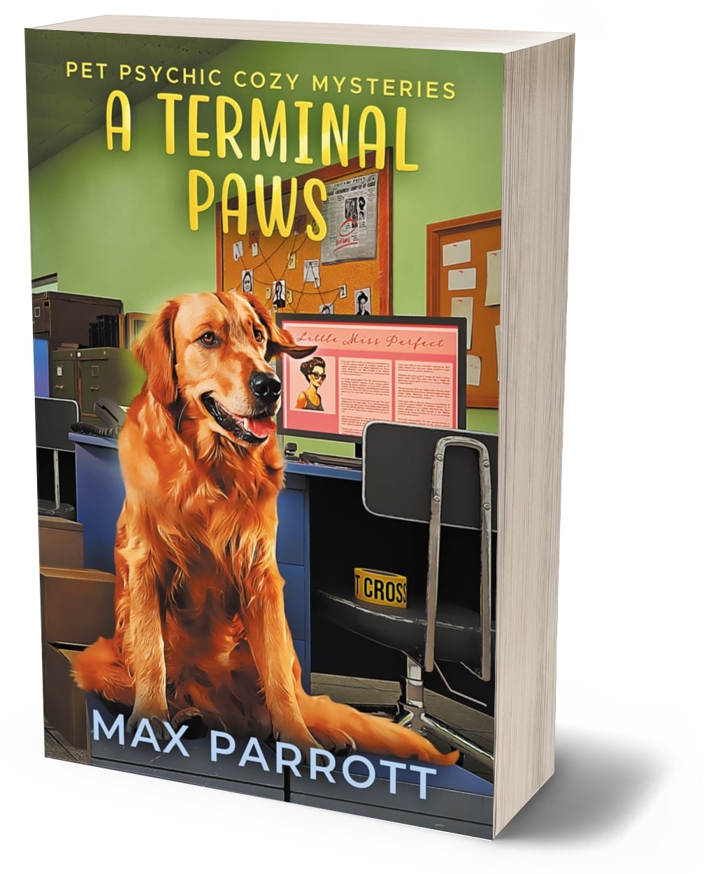 A Terminal Paws cozy mystery PAPERBACK