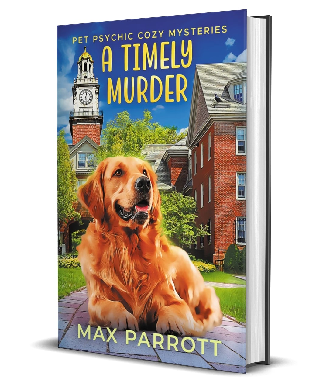 A Timely Murder cozy mystery HARDCOVER