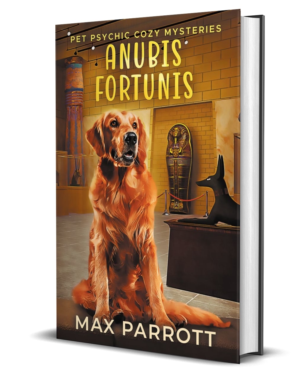 Anubis Fortunis cozy mystery HARDCOVER