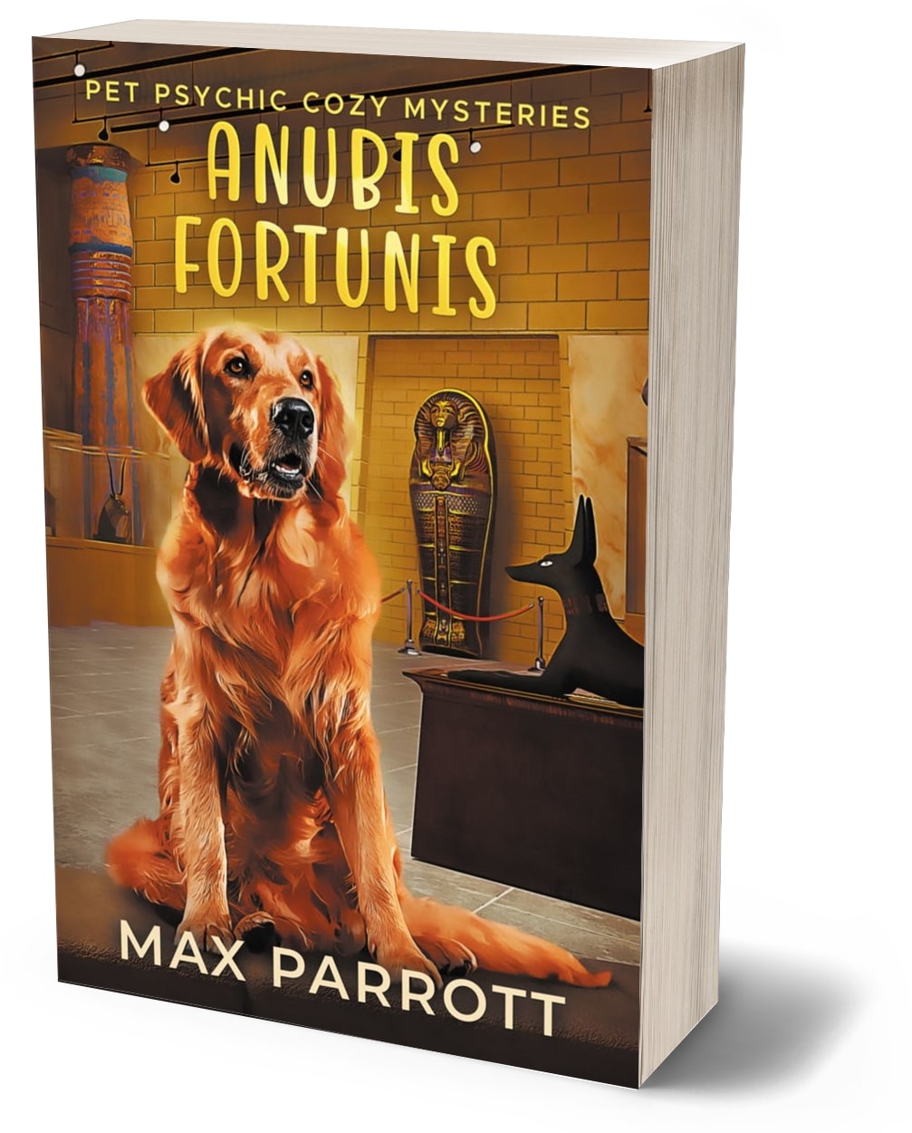 Anubis Fortunis cozy mystery PAPERBACK