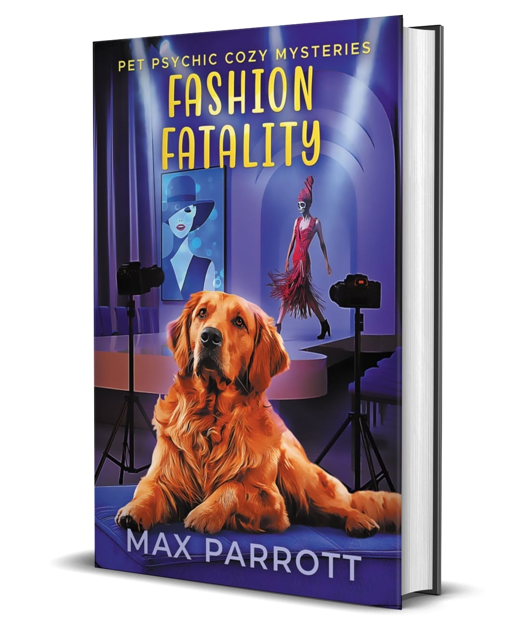 Fashion Fatality cozy mystery HARDCOVER