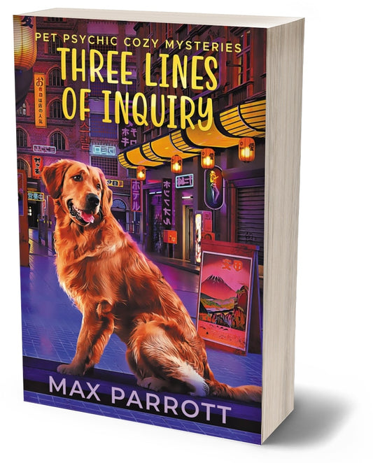 Three Lines of Inquiry cozy mystery PAPERBACK