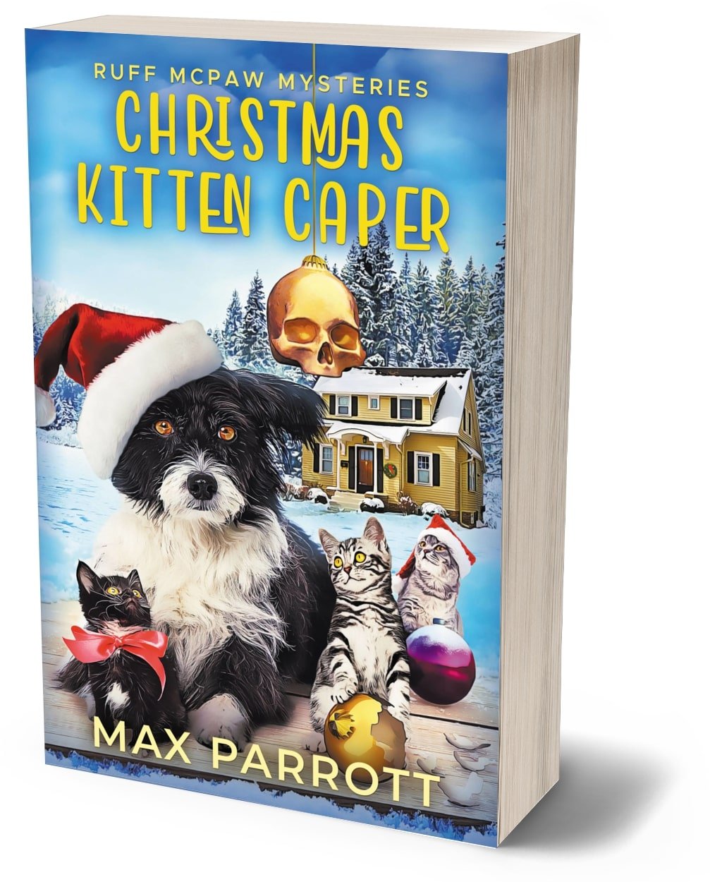 CHRISTMAS KITTEN CAPER (PAPERBACK) - Max Parrot