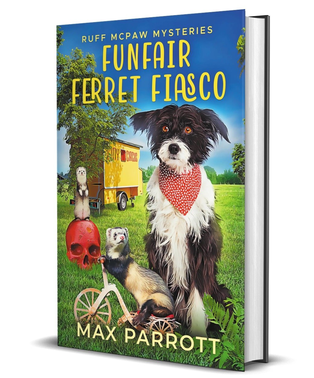 FUNFAIR FERRET FIASCO (HARDCOVER) - Max Parrott