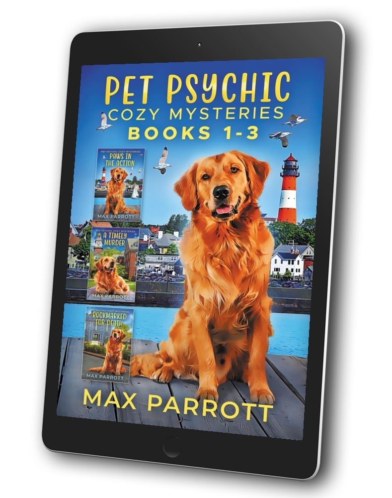 PET PSYCHIC COZY MYSTERIES: BOOKS 1 - 3 COLLECTION (EBOOK) - Max Parrott
