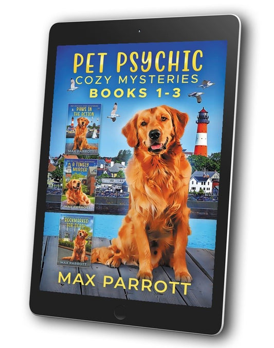PET PSYCHIC COZY MYSTERIES: BOOKS 1 - 3 COLLECTION (EBOOK) - Max Parrott