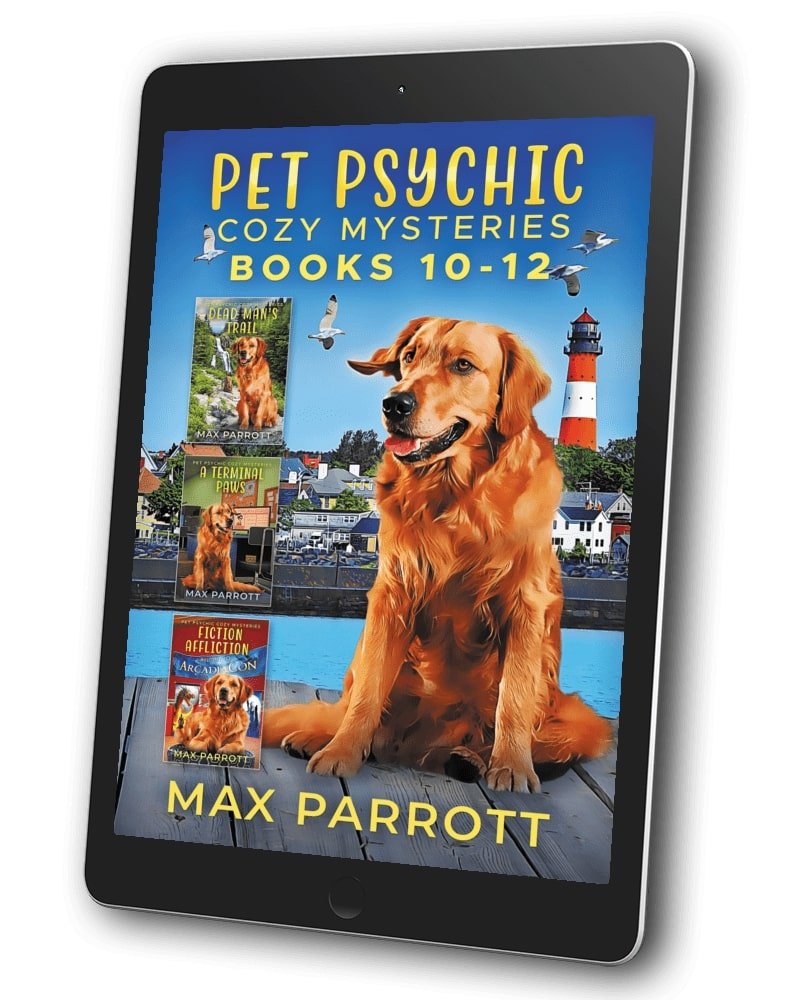 PET PSYCHIC COZY MYSTERIES: BOOKS 10 - 12 COLLECTION (EBOOK) - Max Parrott