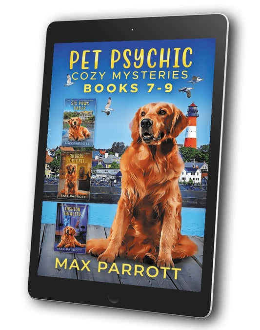 PET PSYCHIC COZY MYSTERIES: BOOKS 7 - 9 COLLECTION (EBOOK) - Max Parrott