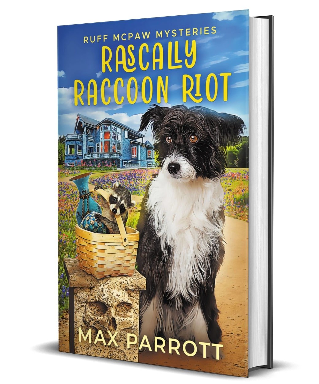 RASCALLY RACCOON RIOT (HARDCOVER) - Max Parrott