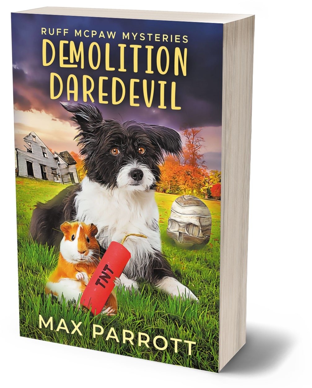 DEMOLITION DAREDEVIL (PAPERBACK) - Max Parrott