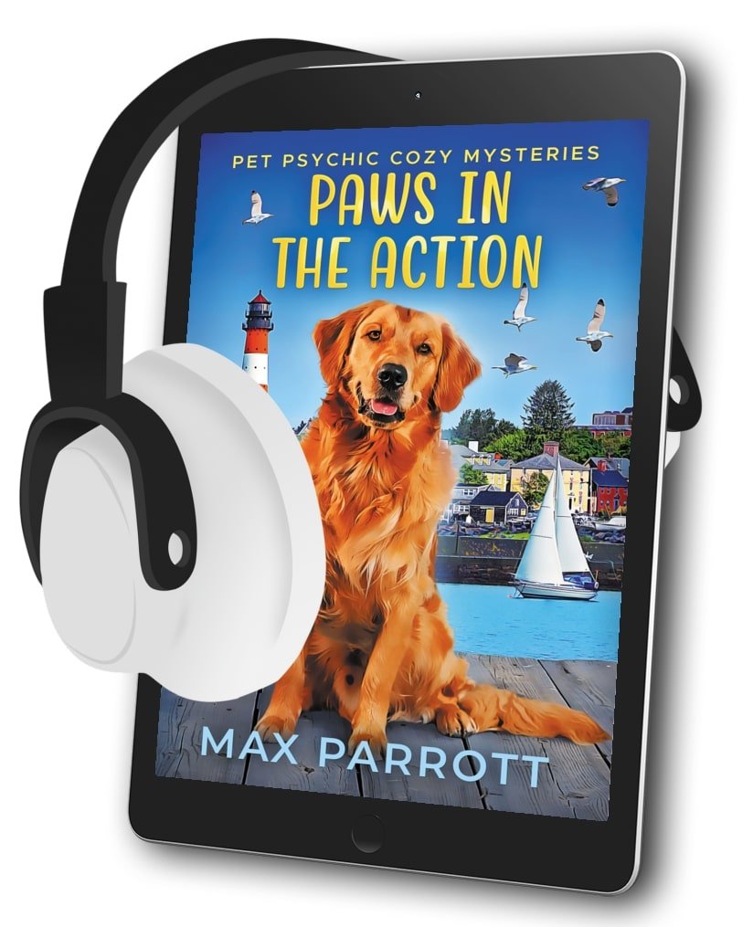 PAWS IN THE ACTION (AUDIOBOOK) - Max Parrott