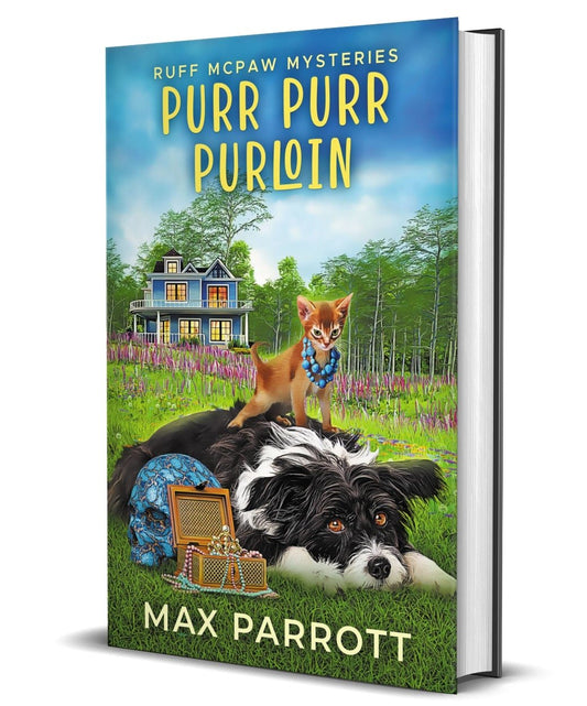 PURR PURR PURLOIN (HARDCOVER) - Max Parrott