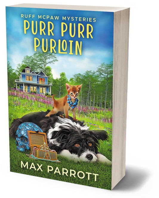 PURR PURR PURLOIN (PAPERBACK) - Max Parrott