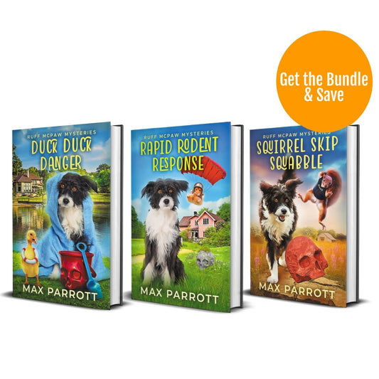 RUFF MCPAW MYSTERIES: BOOKS 1-3 COLLECTION (HARDCOVER) - Max Parrott