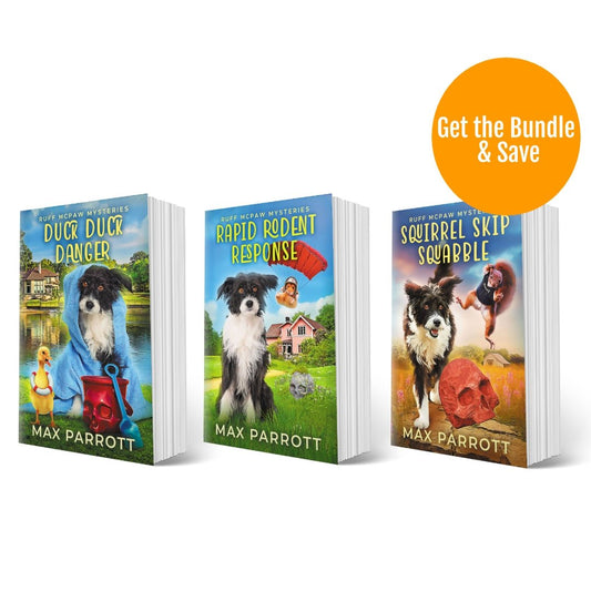 RUFF MCPAW MYSTERIES: BOOKS 1-3 COLLECTION (PAPERBACK) - Max Parrott