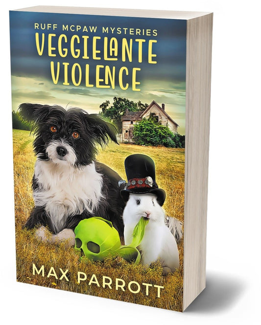 VEGGIELANTE VIOLENCE (PAPERBACK) - Max Parrott